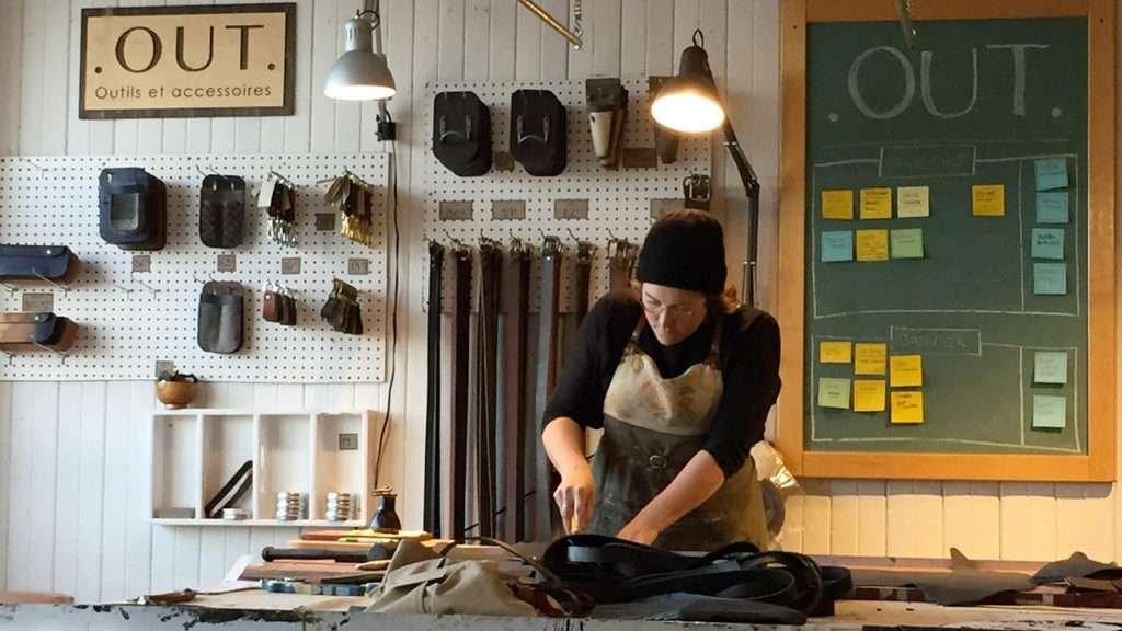 Chantal Poirier : maroquinière et artisane d’objets utiles et jolis