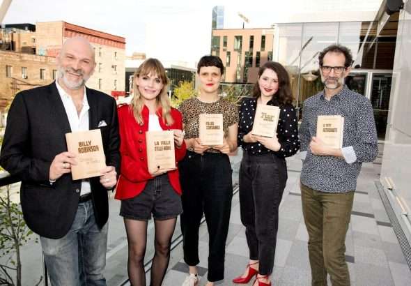 Huit auteurs couronnés au gala des Prix des libraires