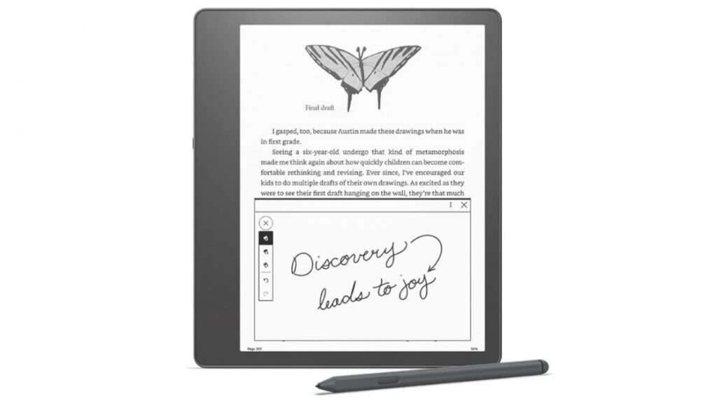 Kindle Scribe: Prenez des notes manuscrites sur la plus grosse liseuse!