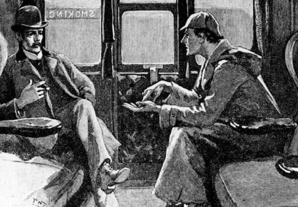 Arthur Conan Doyle et Sherlock Holmes, son personnage mythique