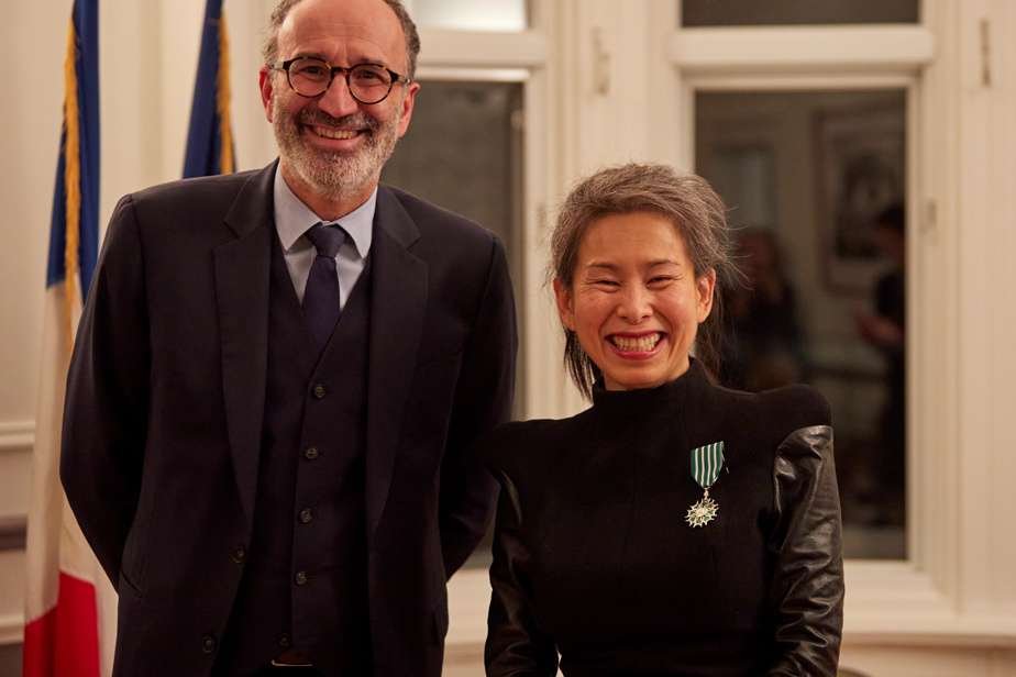 Ordre des Arts et des Lettres  | Kim Thúy faite chevalière par la France