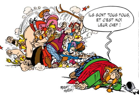 L’Iris blanc | Astérix et la pensée positive