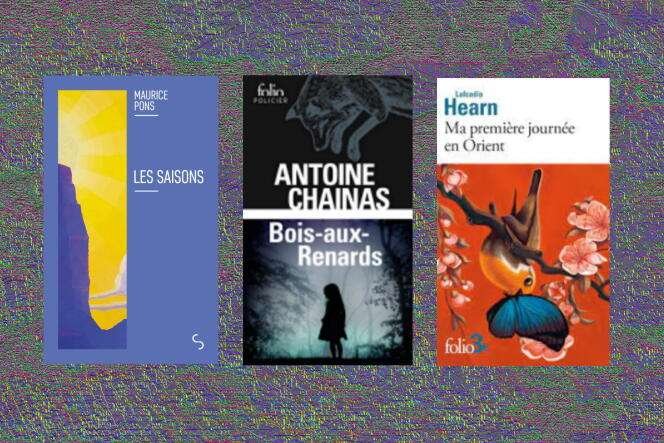 La chronique « poches » de François Angelier, en périple avec Maurice Pons, Antoine Chainas et Lafcadio Hearn La chronique « poches » de François Angelier, en périple avec Maurice Pons, Antoine Chainas et Lafcadio Hearn
