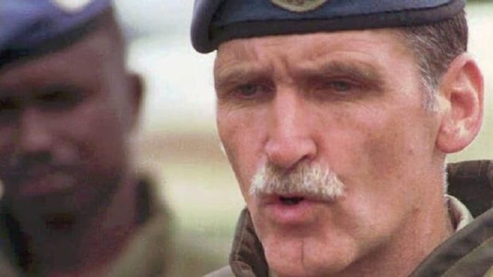 Roméo Dallaire en uniforme en 1994.