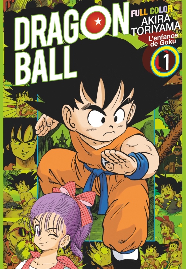 Dragon Ball, l'enfance de Goku, édition Full color