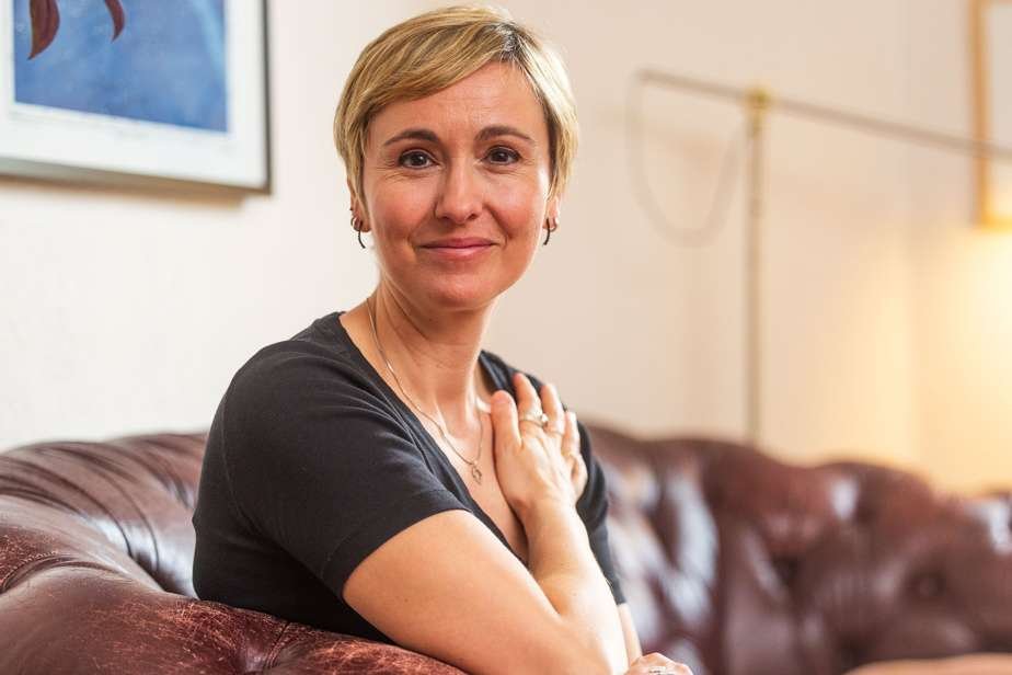 Sur la table de chevet de Catherine Leroux