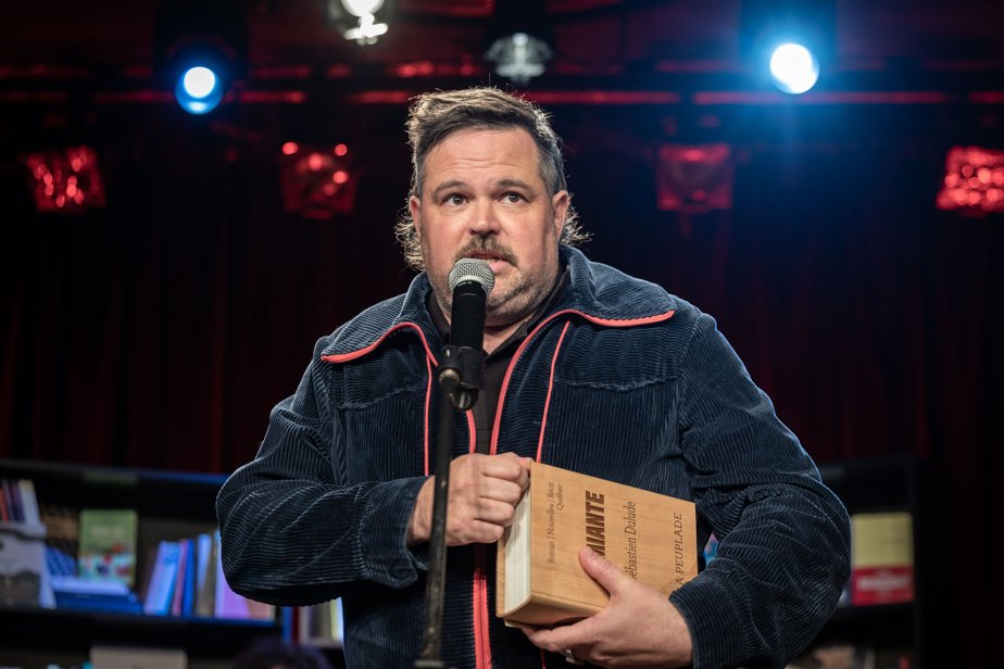 Sébastien Dulude remporte le Prix des libraires