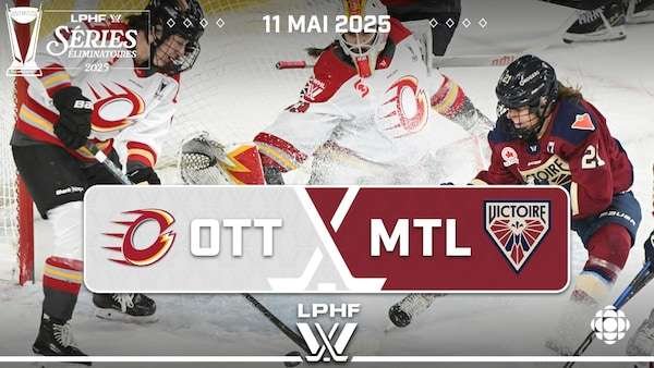 Les faits saillants du match du 11 mai 2025, le premier de la série de demi-finale opposant la Charge d'Ottawa à la Victoire de Montréal.