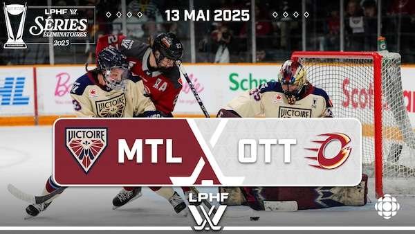 Les faits saillants du match du 13 mai 2025, le troisième de la série de demi-finale opposant la Victoire de Montréal à la Charge d'Ottawa.