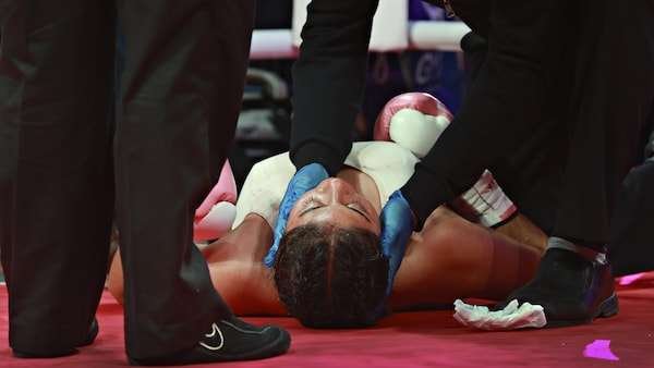PHOTO Pascal Ratthe, Collaboration Spéciale - montreal, Québec  Gala de boxe GYM  Marie Pier Houle gagnante vs Jeanette Zacarias Zapata   Stade IGA - 285 Rue Gary-Carter   -  DIMANCHE  29 AOUT 2021 -  #  P-SPO-2021-08-26-23702