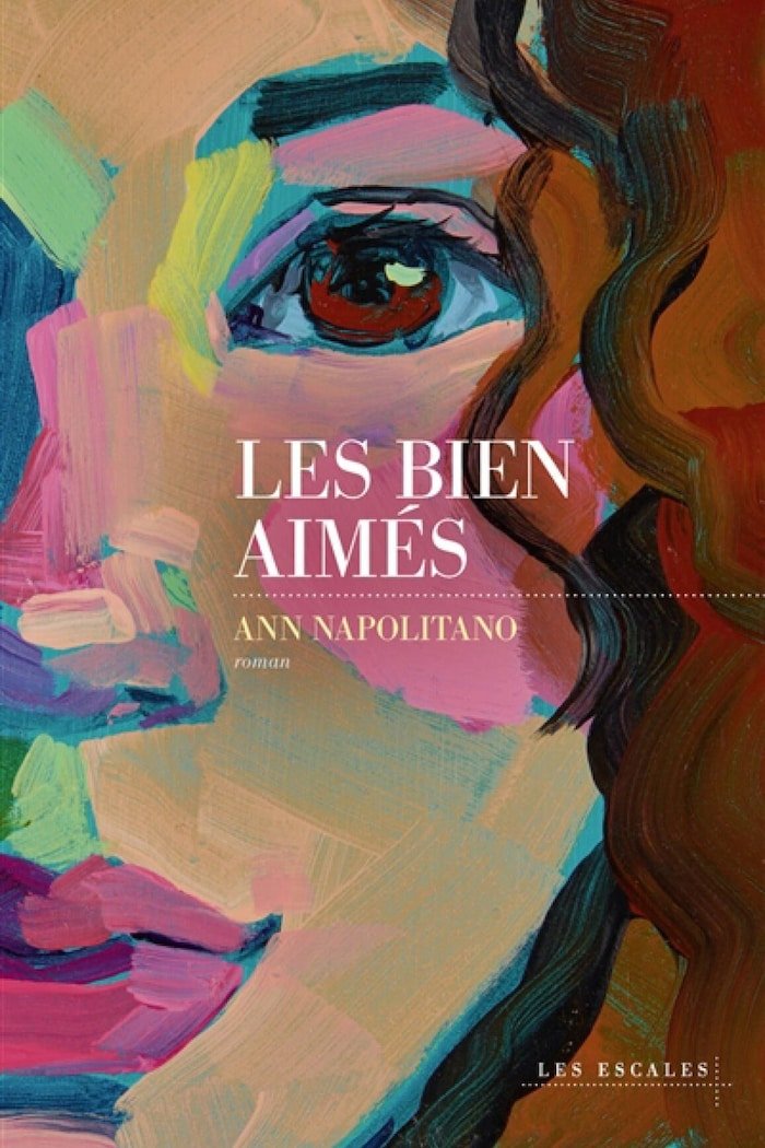 Couverture de livre montrant le visage peint d'une femme.
