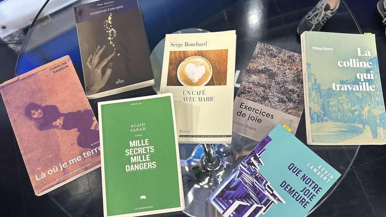 Les sept livres suggérés par Félix Morin pour une lecture estivale.