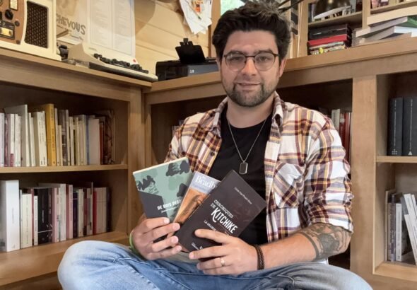 Dans la bibliothèque : Sébastien Bérubé