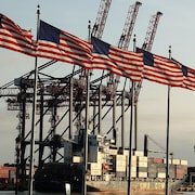 Un cargo au Port Elizabeth, dans le New Jersey, le 22 septembre 2025.