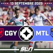 Meggie Dougherty Howard et Charlotte Bilbault se disputent le ballon.
